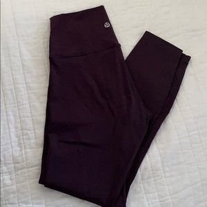 Lulu lemon wunder under leggings